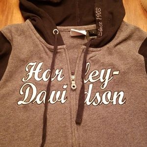 Harley Davidson Zip-up Hoodie-Small